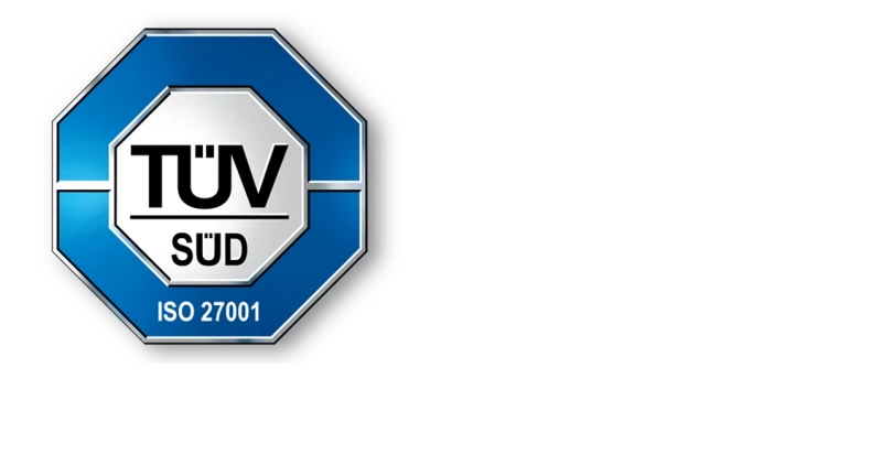 TUV SUD ISO/IEC 27001:2022 certification mark